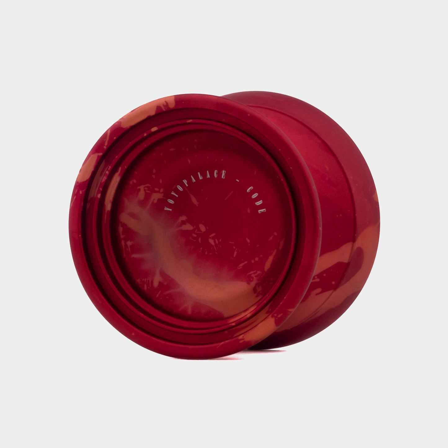 Code yo-yo in Red / Salmon Splash by YOYOPALACE