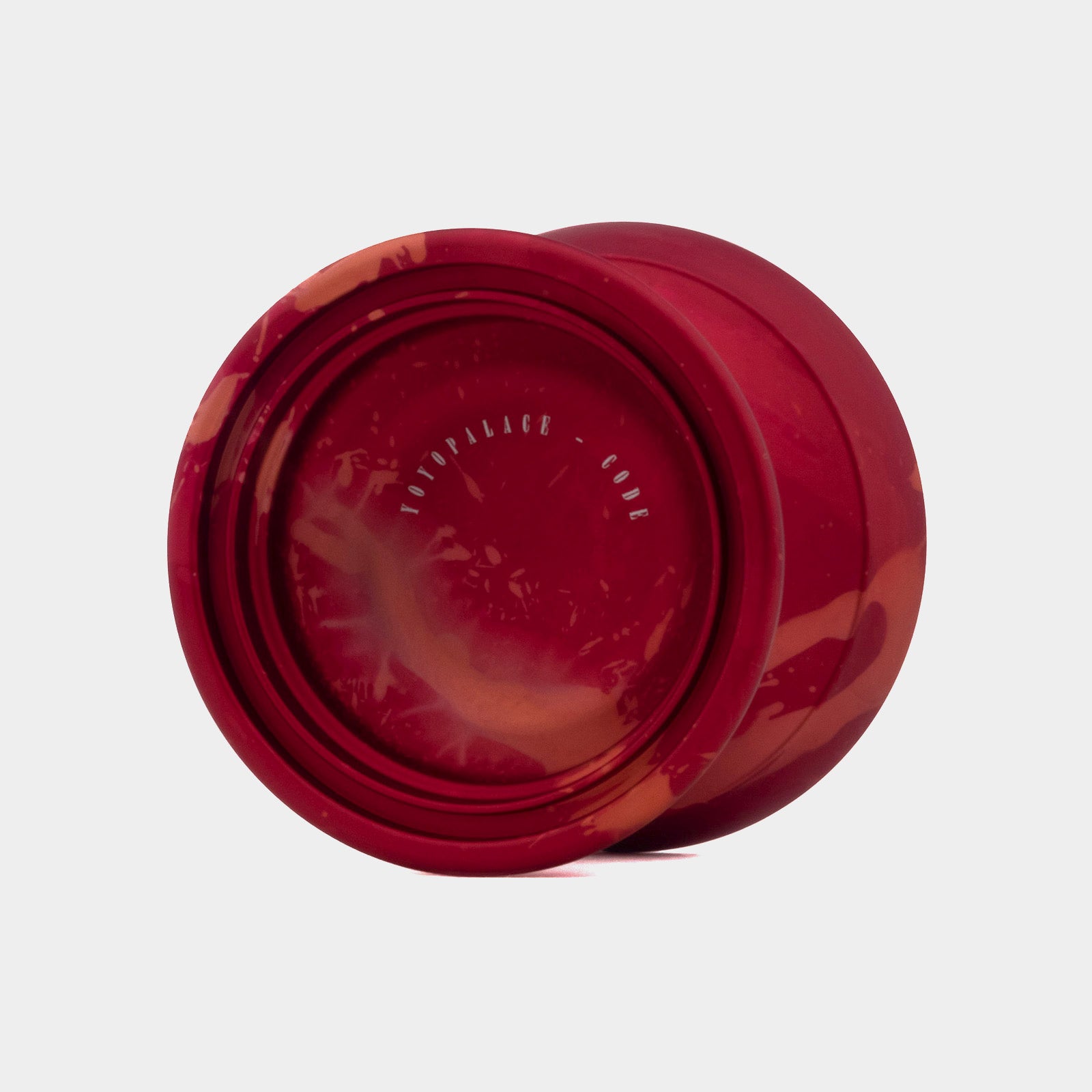 Code yo-yo in Red / Salmon Splash by YOYOPALACE
