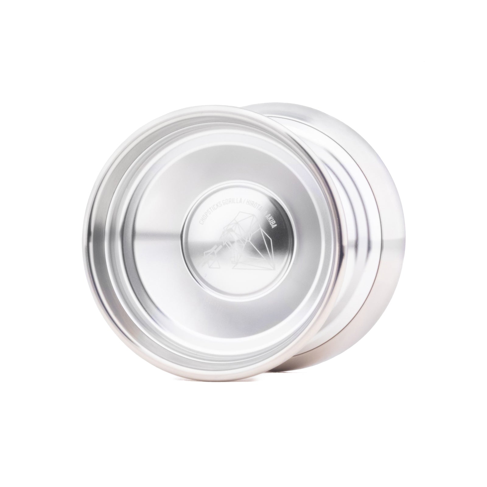Chopsticks Gorilla yo-yo in Clear by yoyorecreation