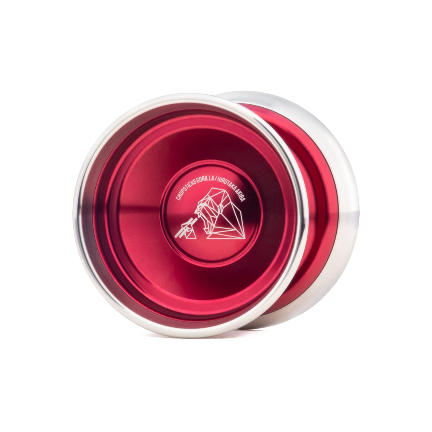 Chopsticks Gorilla yo-yo in Dark Red by yoyorecreation