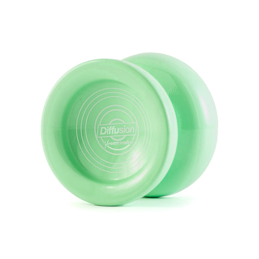 Diffusion yo-yo in Pastel Green by yoyorecreation