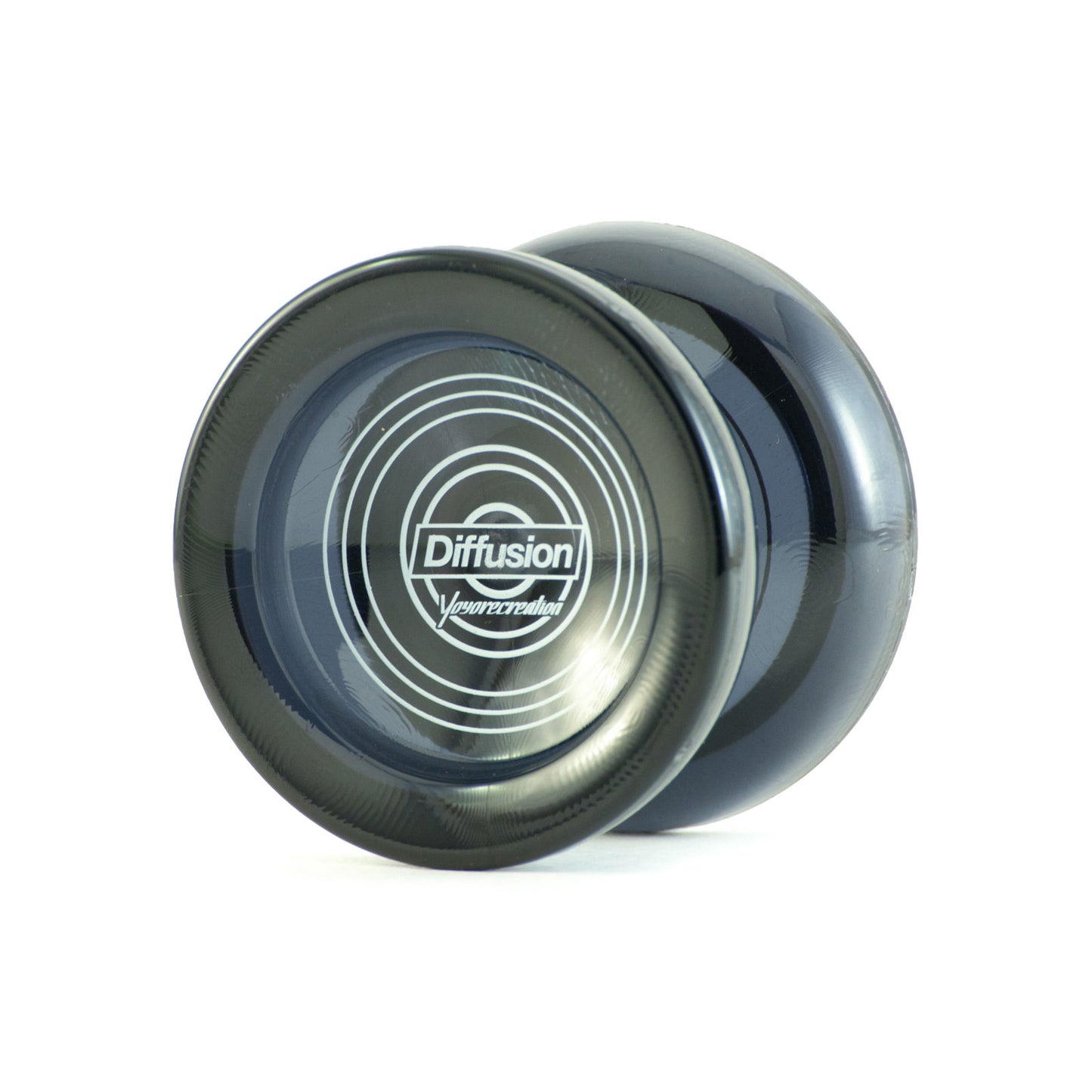Diffusion yo-yo in Translucent Black by yoyorecreation