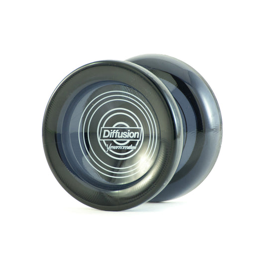 Diffusion yo-yo in Translucent Black by yoyorecreation