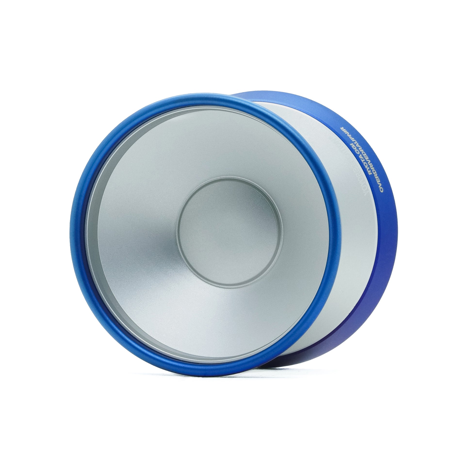 Overdrive Draupnir yo-yo in Silver / Blue by yoyorecreation