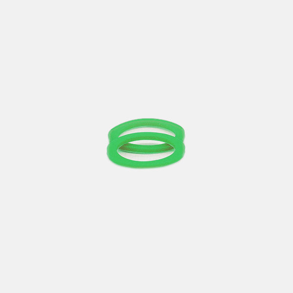 19mm Large Slim Pads (2 pack) / Green by YoYoFactory
