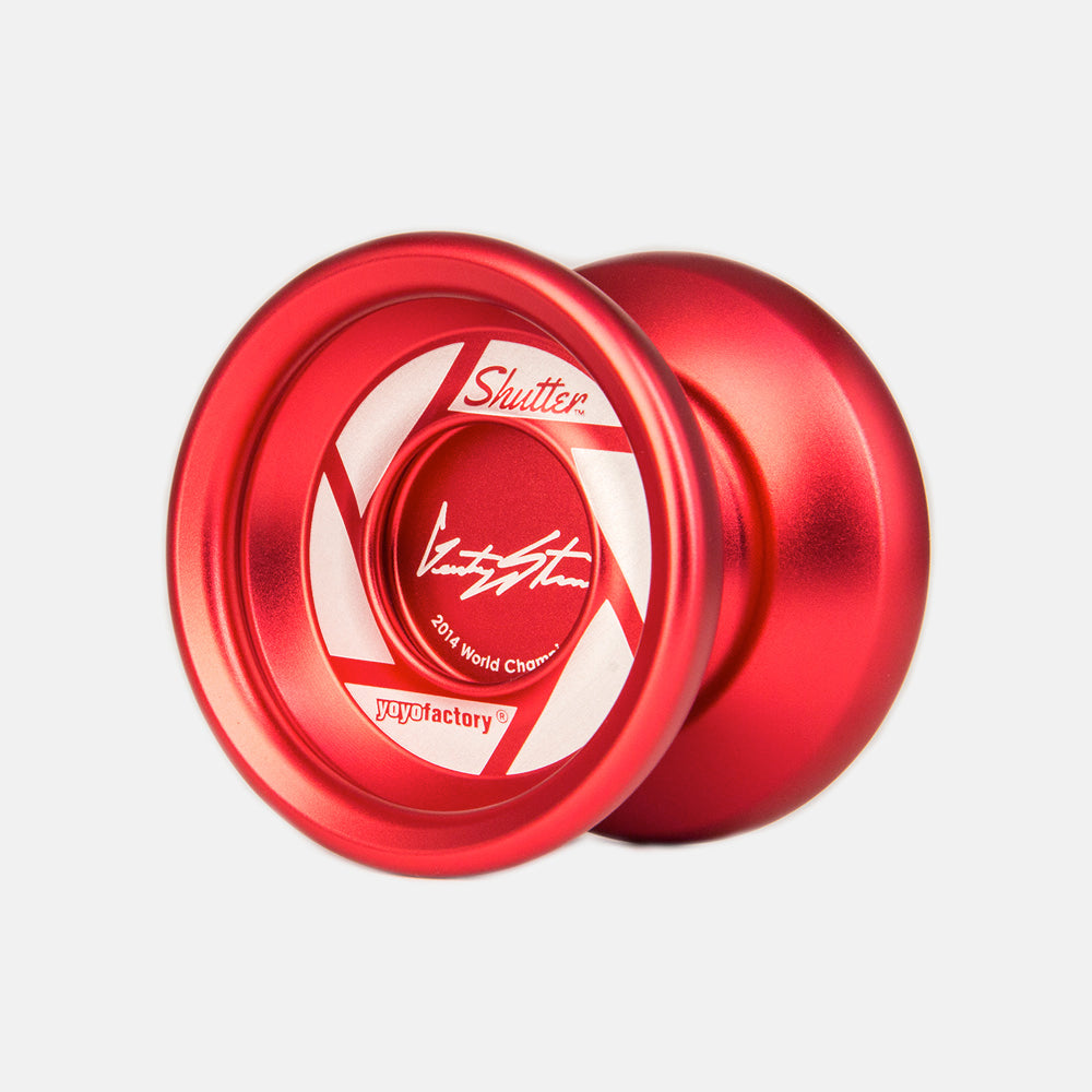 Shutter yo-yo in Red by YoYoFactory